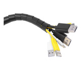 Cable Protector De Cable Flexible, Tubo En Espiral, Cable Or