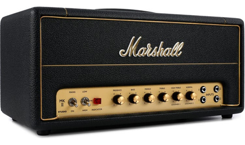 Amplificador Marshall Studio Vintage Plexi Mini 1959 Sv20h Valvular Para Guitarra De 20w Cor Preto 110v
