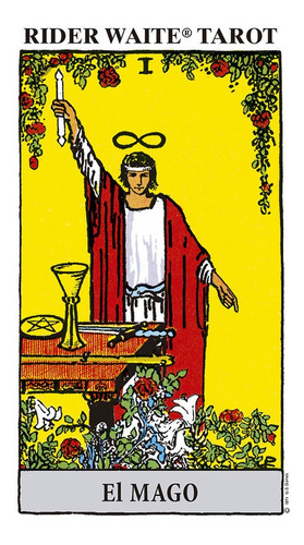 Rider Waite Tarot : El Mago - Waite Arthur Edward