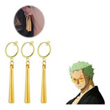 Brinco Roronoa Zoro Cosplay One Piece Fantasia