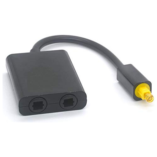 Adaptador Divisor De Audio Óptico Digital Toslink 1 2 ...