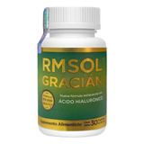 1 Frasco Rmsol Gracian Con Ácido Hialurónico - 30 Tabletas Sabor Natural