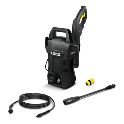Karcher K2 Basic Black Hidrolavadora Alta Presión + Car Kit Color Negro Frecuencia 60 | Envío gratis