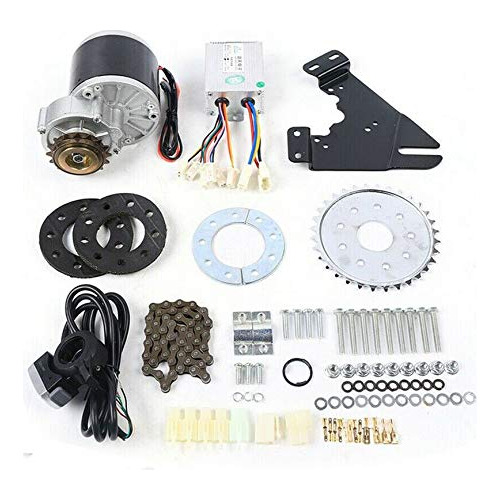 Kit Motor P/conversion De Bicicleta A Electrica 350w 24v Pul