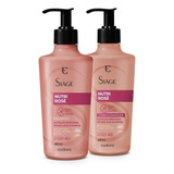 Eudora Siáge Nutri Rosé: Shampoo 400ml + Condicionador 400ml