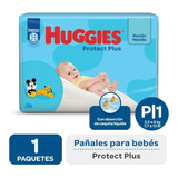 Pañales Huggies Protect Plus Ahorrapack P X 50 Un Género Sin Género Tamaño Pequeño (p)