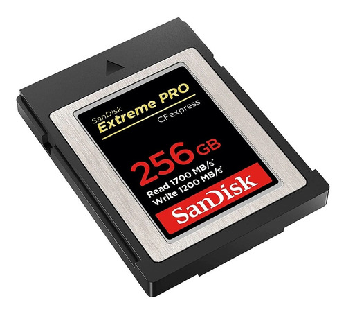 Cartão Memória Sandisk 256gb Cfexpress Tipo B Extreme Pro Uhs-i