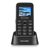 Lote 05 Celular Multilaser Dual Bluetooth Botão Sos P9121