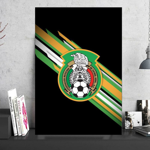 Cuadro Decorativo Escudo Antiguo México Selección 35x55cm