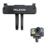 Adaptador Magnético Dois Pinos Dji Osmo Action 3 E 4 Telesin