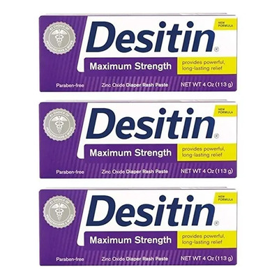 3 Pack Crema Para Rozadura De Pañal Para Bebes Desitin 4 Oz | Envío gratis