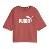 Playera Puma Ess Cropped Para Mujer 586866-29