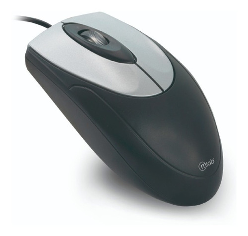 Mouse Para Oficina Scroll Point 330 Alámbrico Usb Mlab