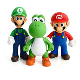 Muñeco De Super Mario Bros Y Luigi De Pvc De 23 Cm Coleccion