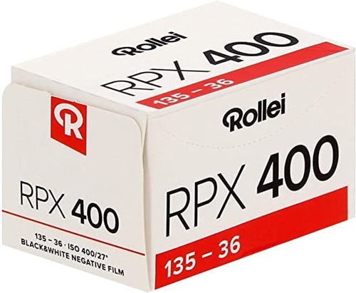 2 Rollos De Película Blanco Y Negro Rollei Rpx 400  36 Exp.