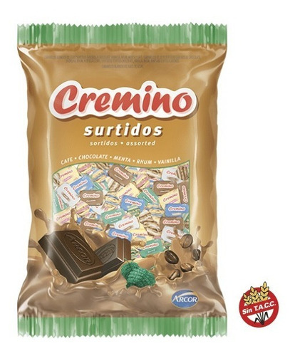 Caramelos Cremino *coco - Surtidos* 940 Grms! Sin Tacc