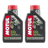 Aceite De Motor A Gasolina 2 Tiempos Motul 510 Powerlube 2pz