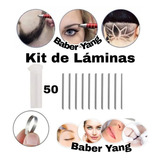 Kit 50 Laminas Para Caneta Capilar Barbeiro Profis Desenho