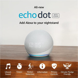 Nuevo Echo Dot Con Reloj (5.ª Generación
