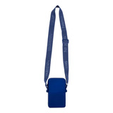 Shoulder Bag Havaianas Cor Azul-marinho Desenho Do Tecido Liso