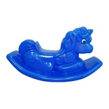 Gangorra De Parquinho Infantil-gangorra Azul Unicornio