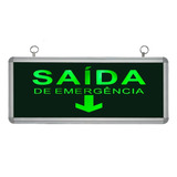 Placa De Led Para Saída De Emergência Un-16 110v Unik