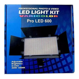 Iluminador Light Kit Pro Led 600 + Fonte + Nota