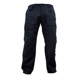 Pantalon Tactico Policial Calidad Premium Azul Noche Vaden