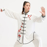 Camiseta De Manga Larga De Taichí Para Mujer Arts Wing Chun