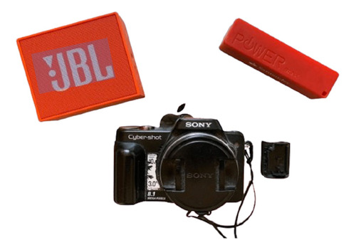Câmera Sony H 10 + Jbl + Powerbank 3sucatas No Estado Peças 
