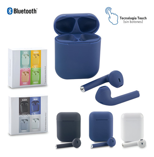 Audífono Inalámbrico Bluetooth Inpods 12 Manos Libres 5.0 