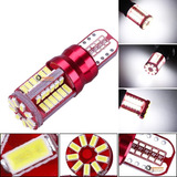 2 Cocuyo,bayoneta,bombillo Luz 57 Led T10 Fijo Moto/carro Al