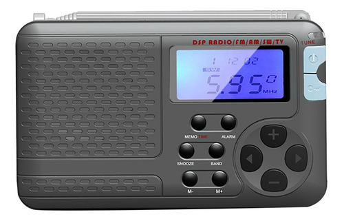 Radio De Bolsillo Am/fm/sw/radio Fm Retro De Onda Corta Emer