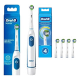 Escova Dental Oral - B Pro Saude Power + 2 Pilhas + 4 Refis