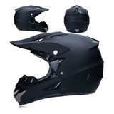 Casco Slick Negro De Motocross Enduro