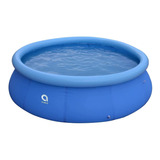 Piscina Inflable Familiar Redonda Azul 300x76 Cm