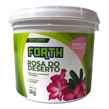 Adubo Fertilizante Mineral P/ Rosas Do Deserto Npk Forth 3kg
