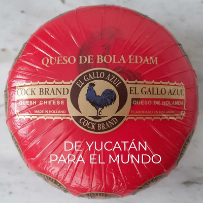 Queso De Bola Edam Gallo Azul De 1.5kg - Envio Full | Envío gratis