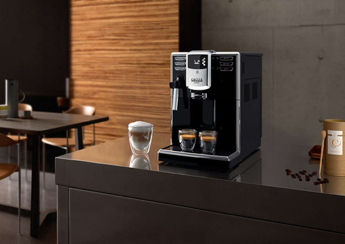 Cafeteira Gaggia Anima Pannarello Super Automática Preta E Prateada Expresso 110v