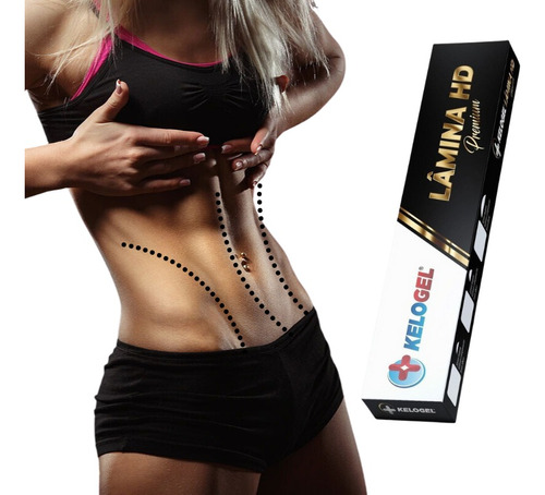 Lamina De Silicone Para Pós Cirurgia Lipo Hd Lad Canaleta 3u