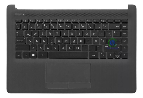 Carcasa Superior Teclado Hp 14-ck 14-cm 14-dg 240 G7 Glossy