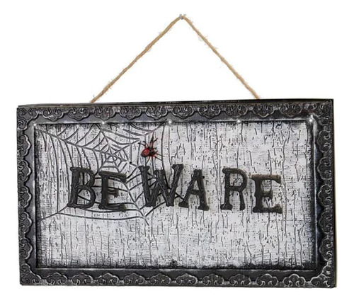 Quadro Ouija Enfeite Halloween Terror De Porta Movimento Luz