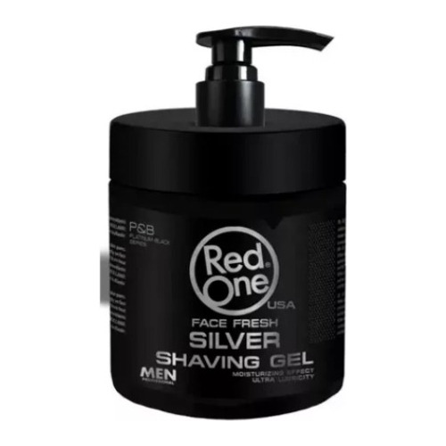 Red One Shaving Gel Silver 