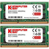 Komputerbay 16gb Dual Channel Kit 2x 8 Gb Ddr3 1866 204pin S