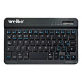 Teclado Bluetooth Mini Wireless 7  Recargable Tablet Celular