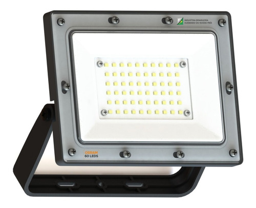  Refletor 100w Led Osram 9000lm Bivolt Ip66 Slim 5000k