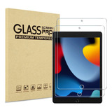 2 Mica Protector Cristal Templado Para iPad 7/8/9 10.2