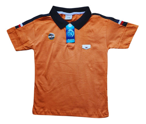 Camisa Social Polo Manga Curta Masculina Infantil Menino.