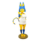 Ankha Impresa 3d Resina Animal Crossing Vestida