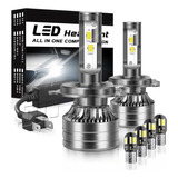 H4 Kit De Faros Led 40000lm Para 2006-2014 Honda Ridgeline